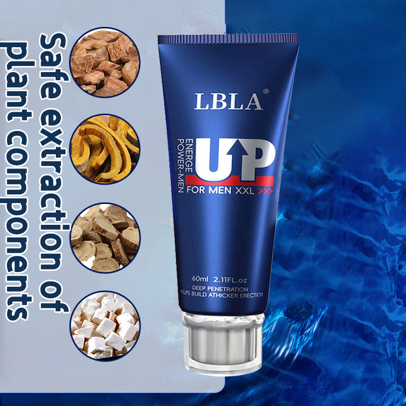 LBLA UP For Men XXL Energy Power Repair Cream 60ml - LBLA UP男士能量修护膏 60ml  - LBLA UP Men's Energy Power Repair Cream, Deep Penetrating Intimate Skin Care for Men, 60ml, External Use Only