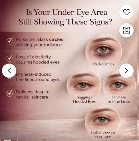 For Dark Circles under the eyes Calcium Dark Spot Eye CreamFade Dark Circles Instantly Lift & Firm Sagging Skin Boost Collagen Production